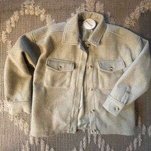 Oversized brushed Shacket